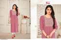 AFREEN Fancy embroidery work kurti BY MAA CREATION thumb 4