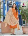FVD SHIVLI VOL 1 Rayon Kurti pant with Dupatta set thumb 3