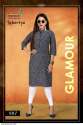 KANHA LEHERIYA FANCY COTTON KURTI BY LADIES thumb 4