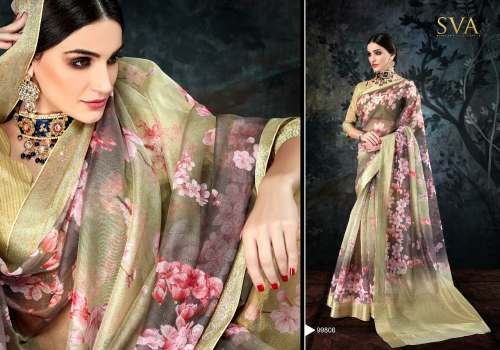 New orgenja saree