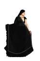 ruffle saree black thumb 2