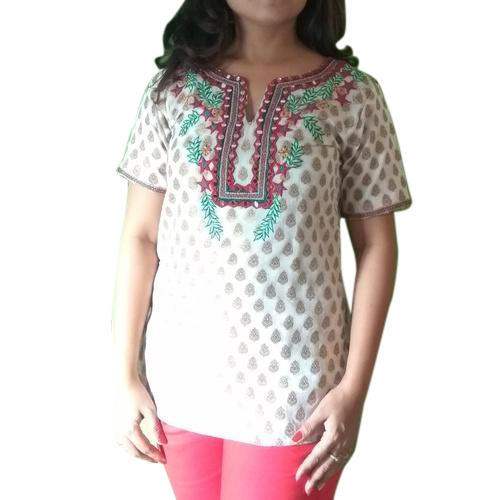 Ladies Cotton Top by Lucas Fine Clothings