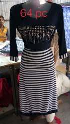 Stretchable One Piece Western Dress