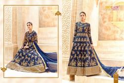 Heavy anarkali Gown Blue