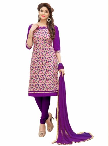 Fancy Cotton Dress Material SH 10