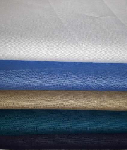 Plain Cotton Linen Shirting Fabric 