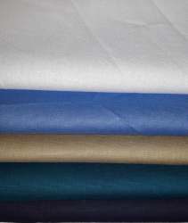 Plain Cotton Linen Shirting Fabric 