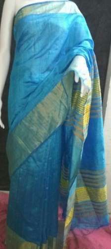 raw silk saree by Green Cherries