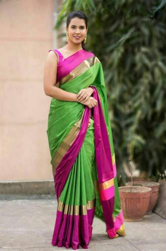 fancy cotton silk sarees at Rs.250 pcs in surat offer by Pattari