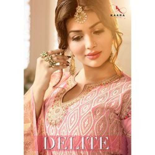 Pure Georgette Khatli Work Palazzo Suits by Neeta Creation