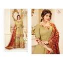 Pure Georgette Khatli Work Palazzo Suits thumb 3