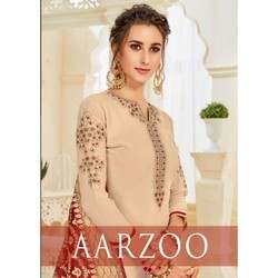 Unstitched Georgette Long Salwar Kameez