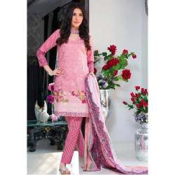 Pakistani Palazzo pink Pant Style Suit