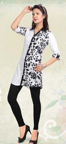 Casual wear Printed Kurti  by Sri Bhavani