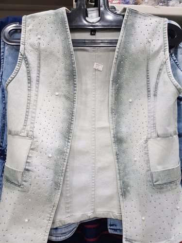 Stylish Ladies Denim Jacket by Sri Bhavani