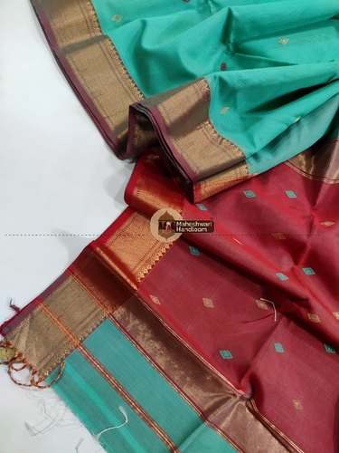 Chanderi Maheshwari Silk Saree Collection by Maheshwari Handloom Works