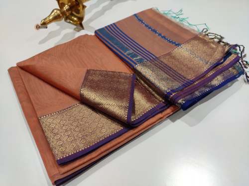 Latest Arrival Maheshwari Silk Saree