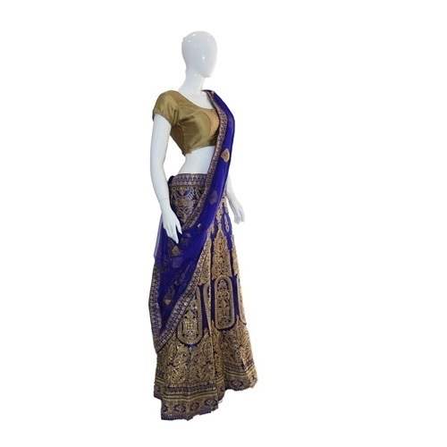Designer Embroidered Half Sarees  by LH Fashions