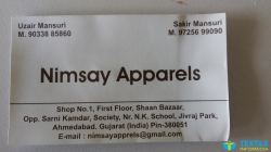 Nimsay Apparels logo icon