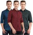 Cotton Print Shirt For Mens