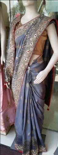 Fancy Designer work saree by Shree Mohini Collection