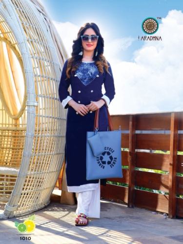 Ladies Casual Kurti lemon vol 20