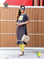 Party Wear Kurti lemon vol 29