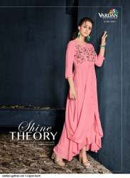 Gulnaz Vol 1 Rayon Long Kurtis by Vardan Designer 