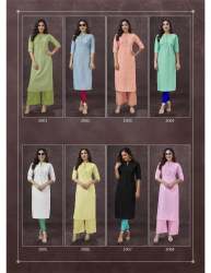 Deeptex Point 8 Ananya vol 2 Chikan Kurti 