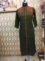 Embroidered Straight Kurtis 