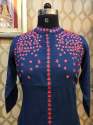 Embroidered Straight Kurtis  thumb 3