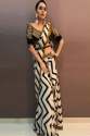 Black N White Saree LT-24