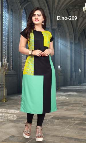 Fancy Crepe Kurti