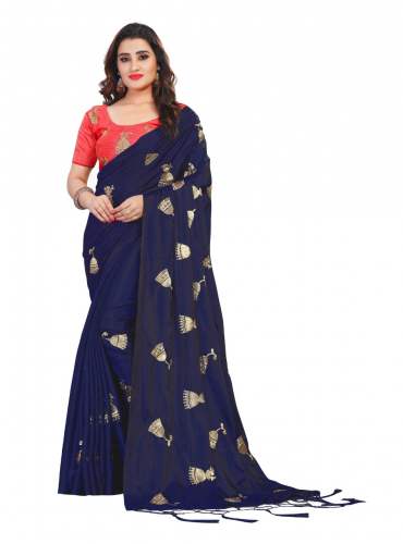 Fancy Georgette Saree - Golden Bell by Destiny Fashion Hub