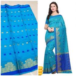 Fancy Jacquard Silk Saree