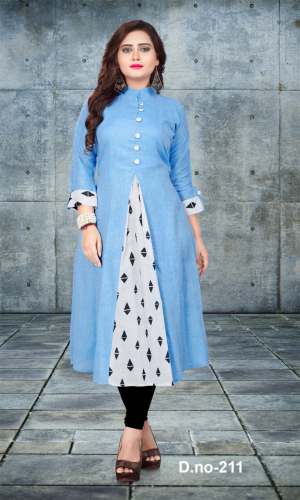Fancy Khadi Cotton Kurti