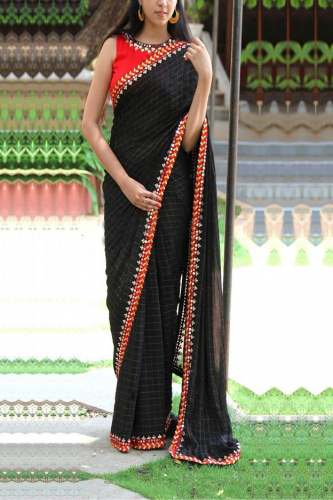 Destiny Fashion Hub Fancy lace Border Saree