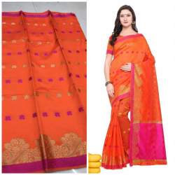 Jacquard Silk Saree - 2154