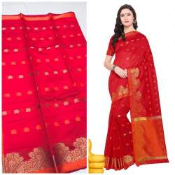 Jacquard Silk Saree