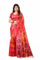 Khadi Printed Saree thumb 1
