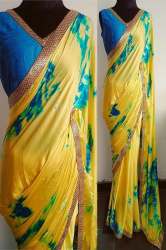 Stylish Japan Crepe Saree LT-15