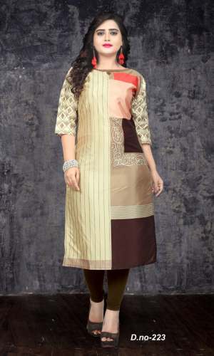 Silk Kurti by Destiny Fashion 