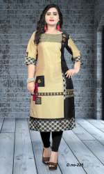 Taffeta Silk Kurtis