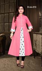 Trendy Designer Khadi Kurti