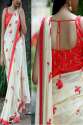 White Party Wear Saree LT-41