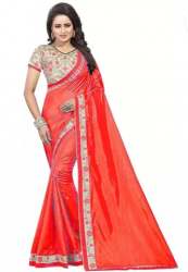 Buy Embroidery Silk Saree By Winza Designer Online