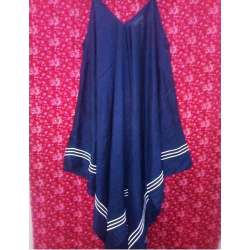 Ladies Blue Noodle Strap Top