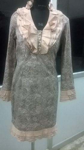 Ladies Cotton Printed Dress