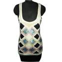 Ladies Sequin Tank Top