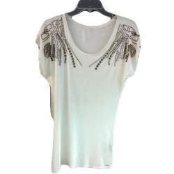 Ladies White Designer Top